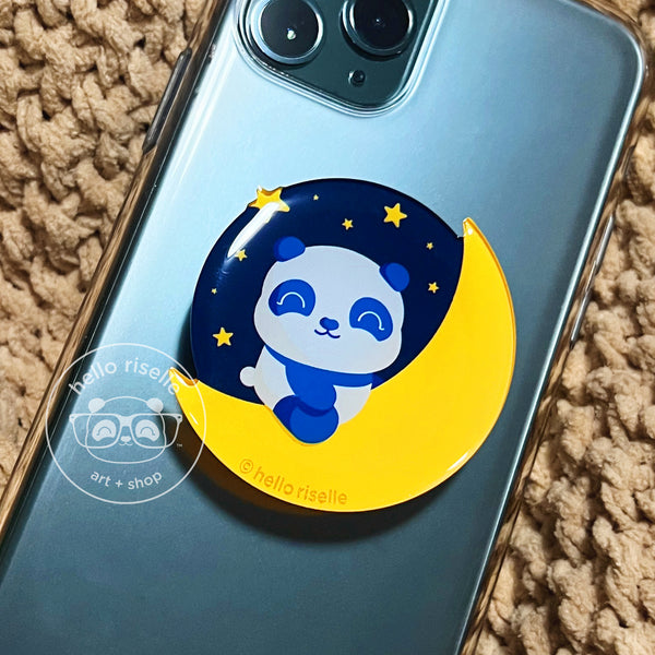 Pandasal Stars & Moon Acrylic Phone Grip