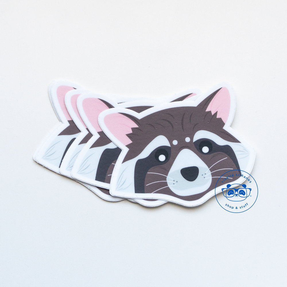 Trash Panda Vinyl Sticker – MORI by Art+Flea