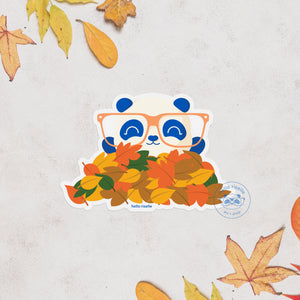 Pandasal Autumn/Fall Leaves Vinyl Sticker
