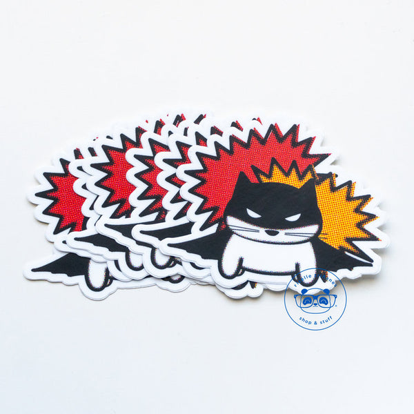 Cat Heroes Vinyl Sticker Set